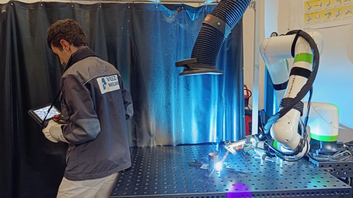 WeezBot en action (c) Weez-U Welding